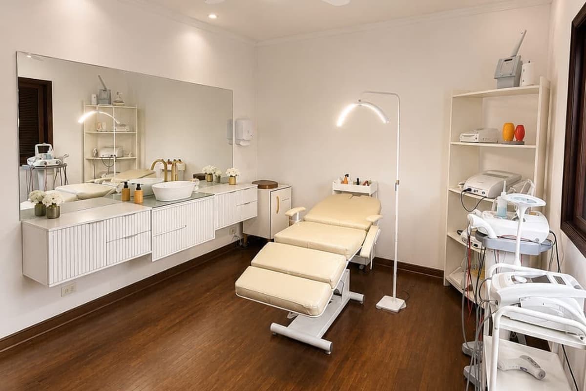 Sala de estética do Instituto RP