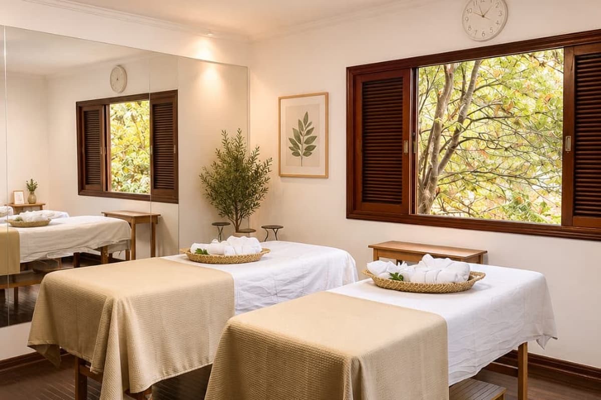 Sala de massagem do Instituto RP
